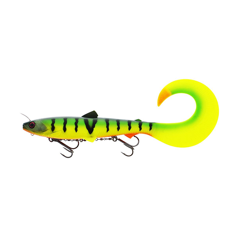 WESTIN BULLTEEZ CURLTAIL INLINE 33CM 230GR SINKING TIGER PERCH