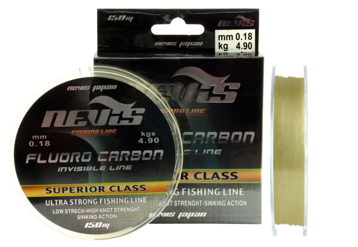 NEVIS FLUOROCARBON 150M 0,18MM