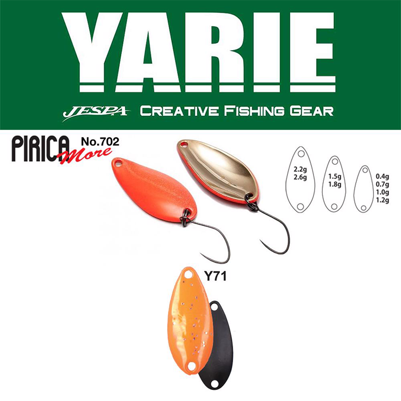 YARIE 702 PIRICA MORE 1.5gr Y71 ORANGE