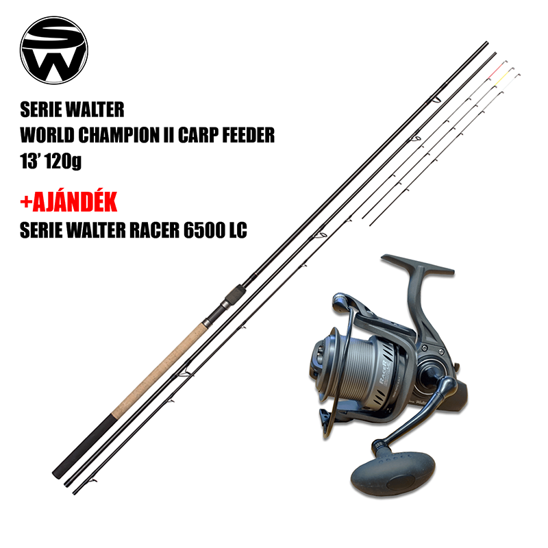 SERIE WALTER WORLD CHAMPION II FEEDER 390 + AJÁNDÉK RACER 6500LC