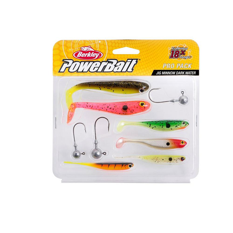 BERKLEY PRO PACK JIG MINNOW DARK WATER