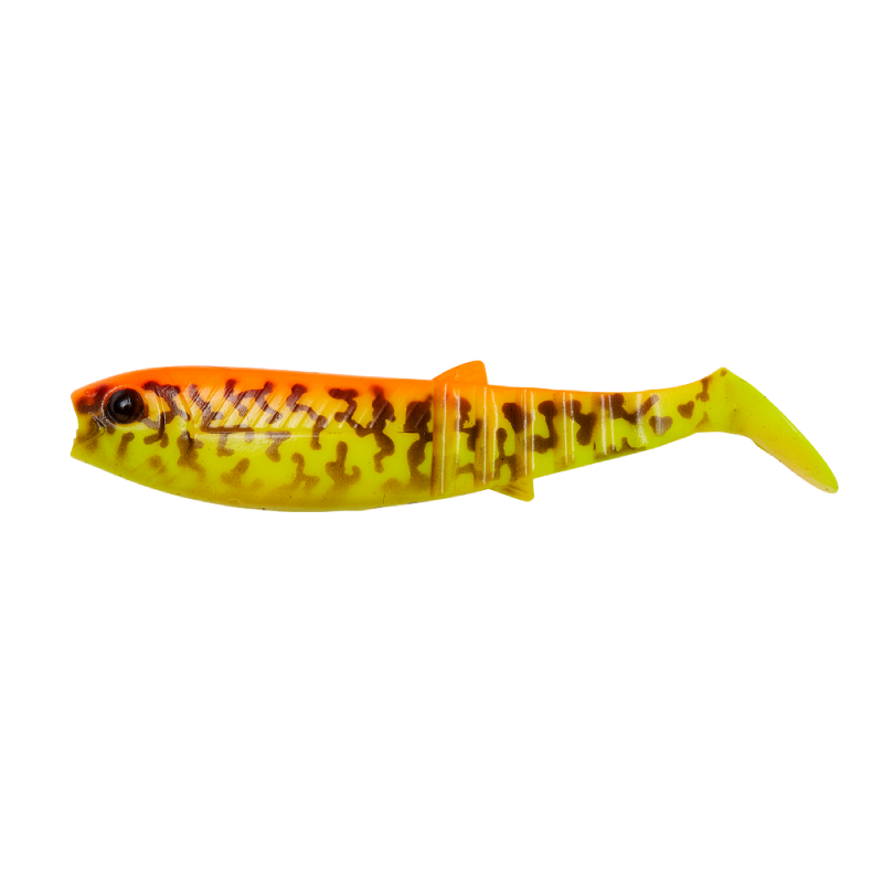 SAVAGE GEAR CANNIBAL PADDLETAIL 6,8CM BURBOT GOLDEN AMB