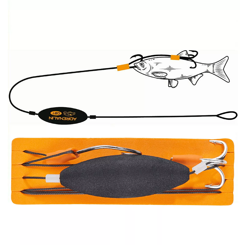 BALZER ADRENALIN CAT DEAD BAIT RIG WITH 35G UW-FLOAT