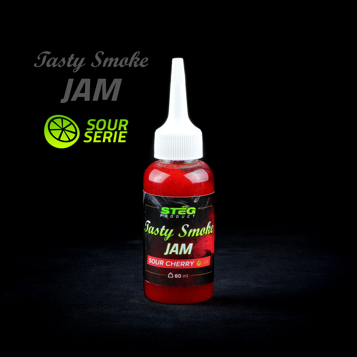 STÉG TASTY SMOKE JAM 60ML SOUR CHERRY