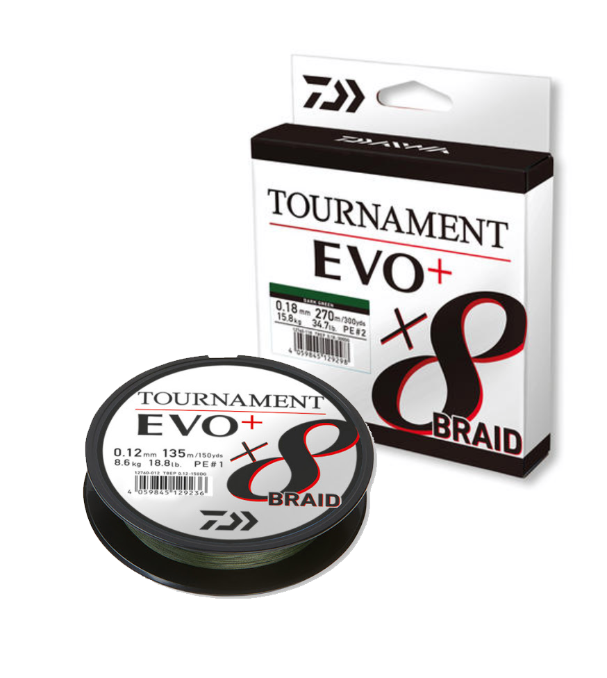 DAIWA TOURNAMENT EVO+ 135M 0,08MM DG